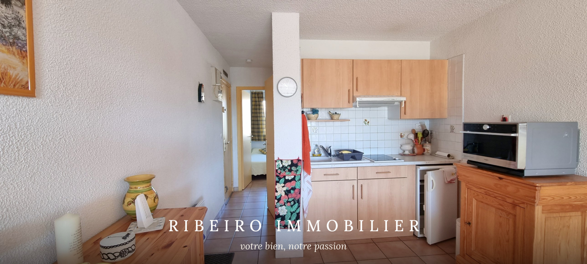 Appartement T2 à vendre Grau d'Agde, 34m2, plein sud, proche plage