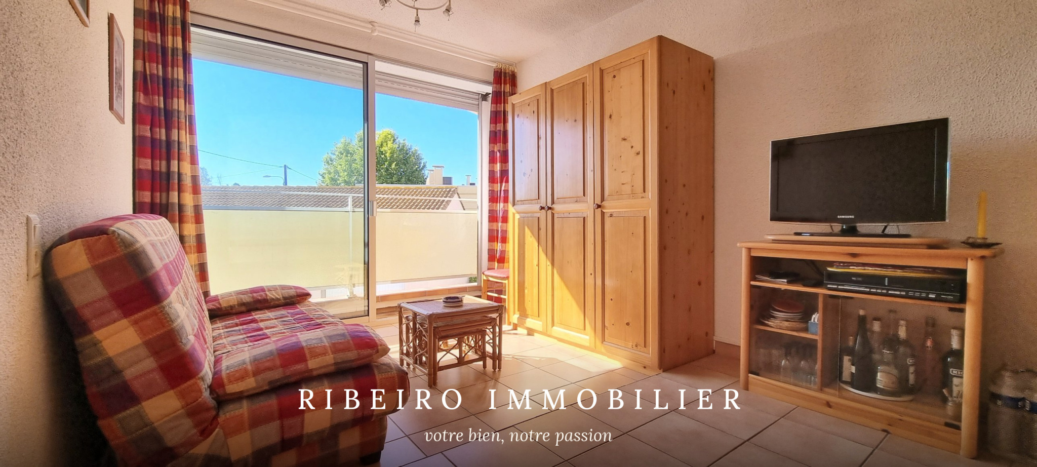Appartement T2 à vendre Grau d'Agde, 34m2, plein sud, proche plage