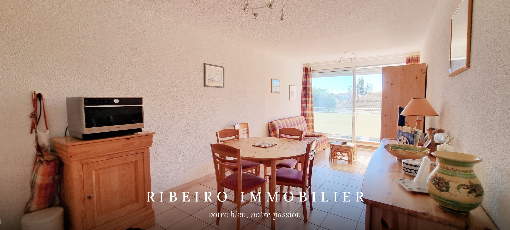 Appartement T2 à vendre Grau d'Agde, 34m2, plein sud, proche plage