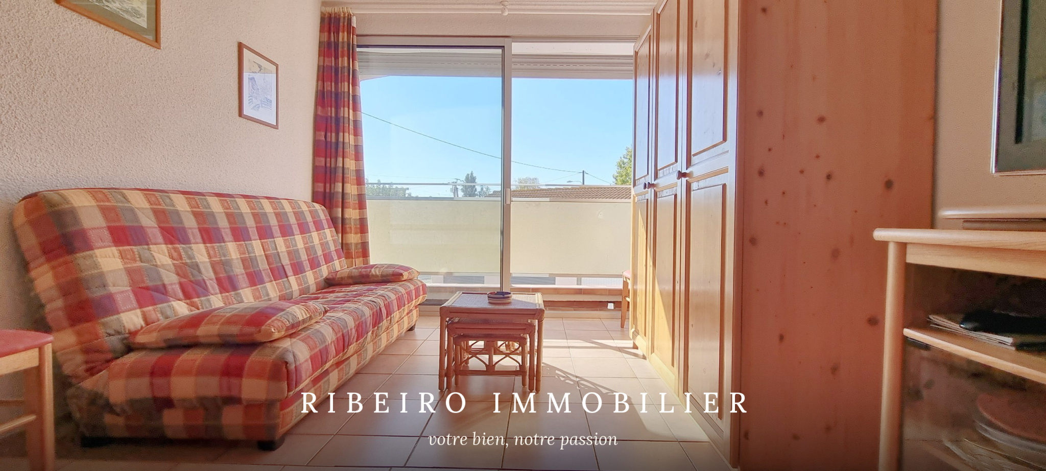Appartement T2 à vendre Grau d'Agde, 34m2, plein sud, proche plage