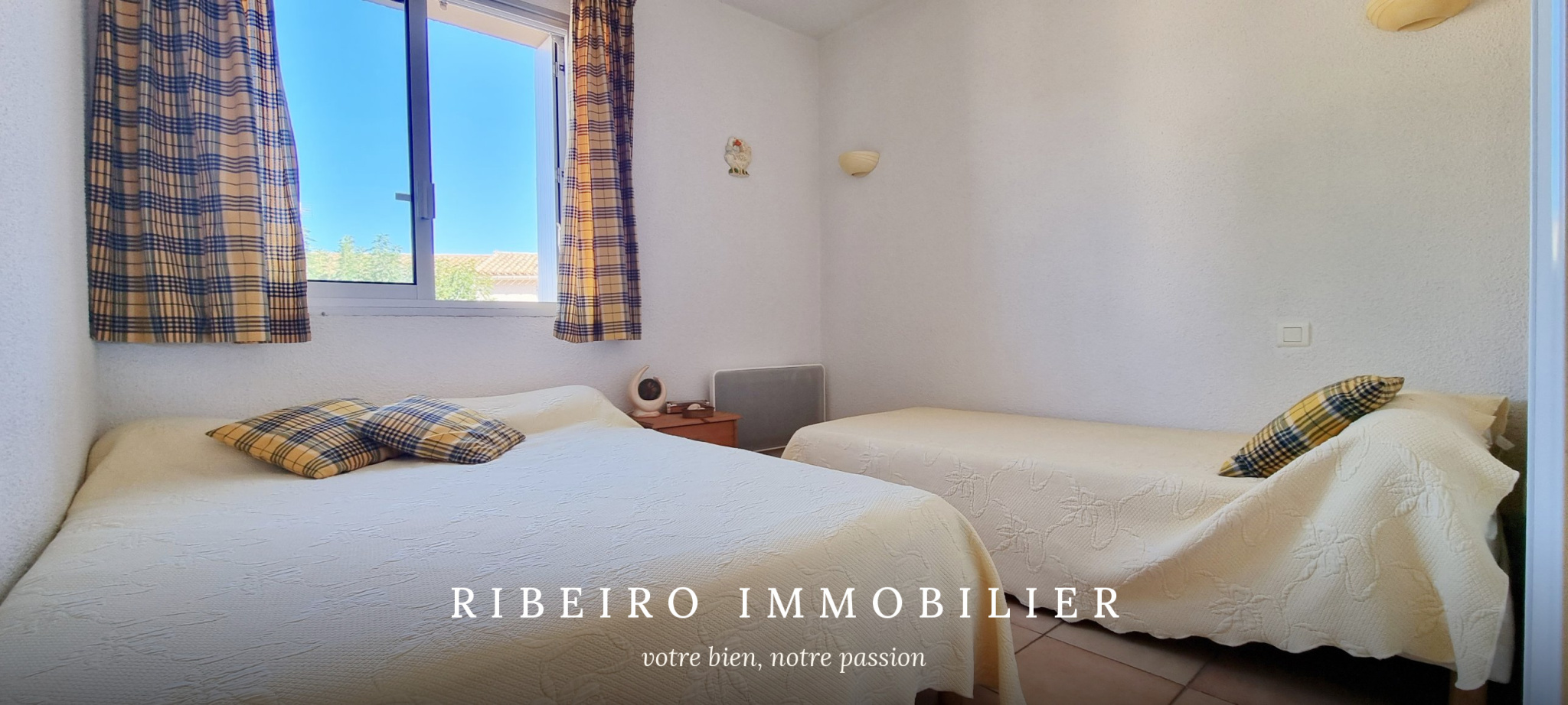 Appartement T2 à vendre Grau d'Agde, 34m2, plein sud, proche plage