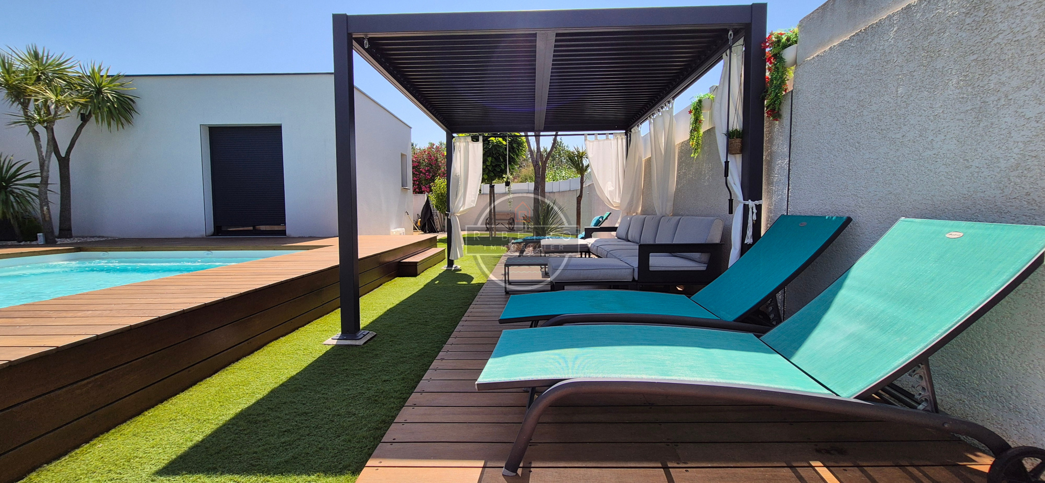Villa contemporaine de plain-pied à vendre au Grau d'Agde