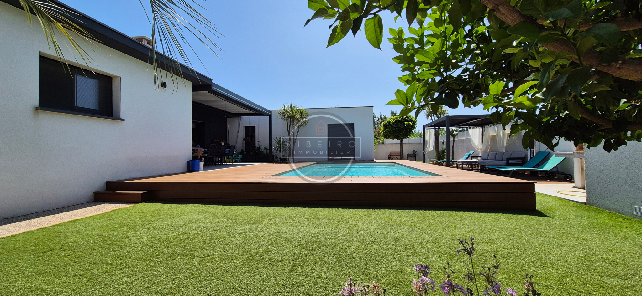 Villa contemporaine de plain-pied à vendre au Grau d'Agde