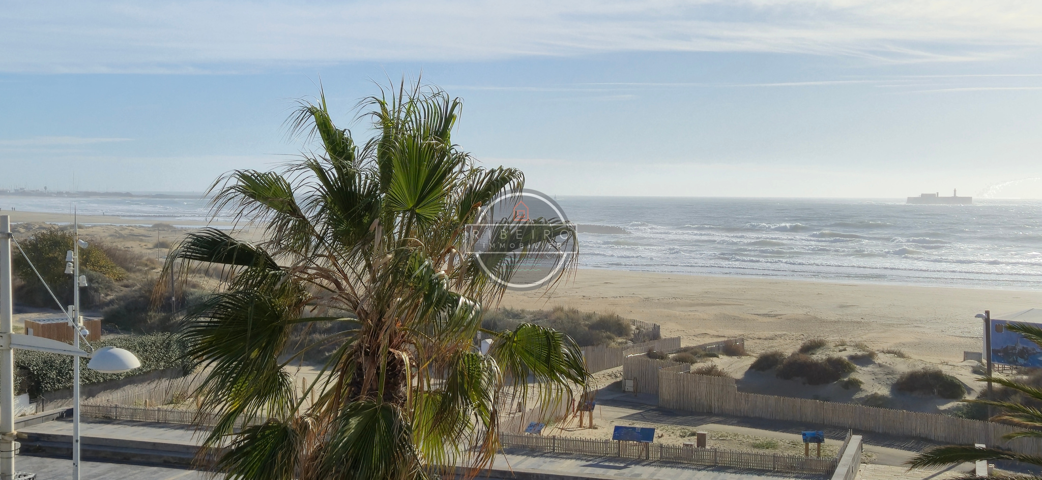 Bel appartement vue mer à vendre au Cap d'Agde (Rochelongue)