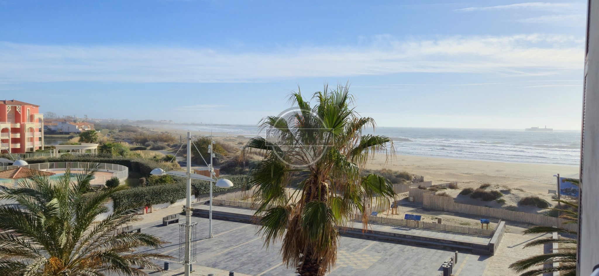 Bel appartement vue mer à vendre au Cap d'Agde (Rochelongue)