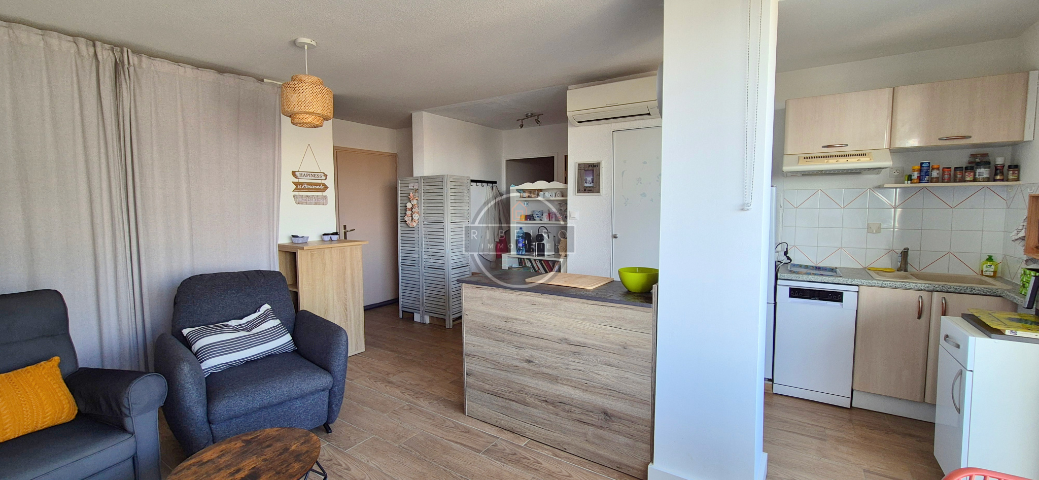 Bel appartement vue mer à vendre au Cap d'Agde (Rochelongue)