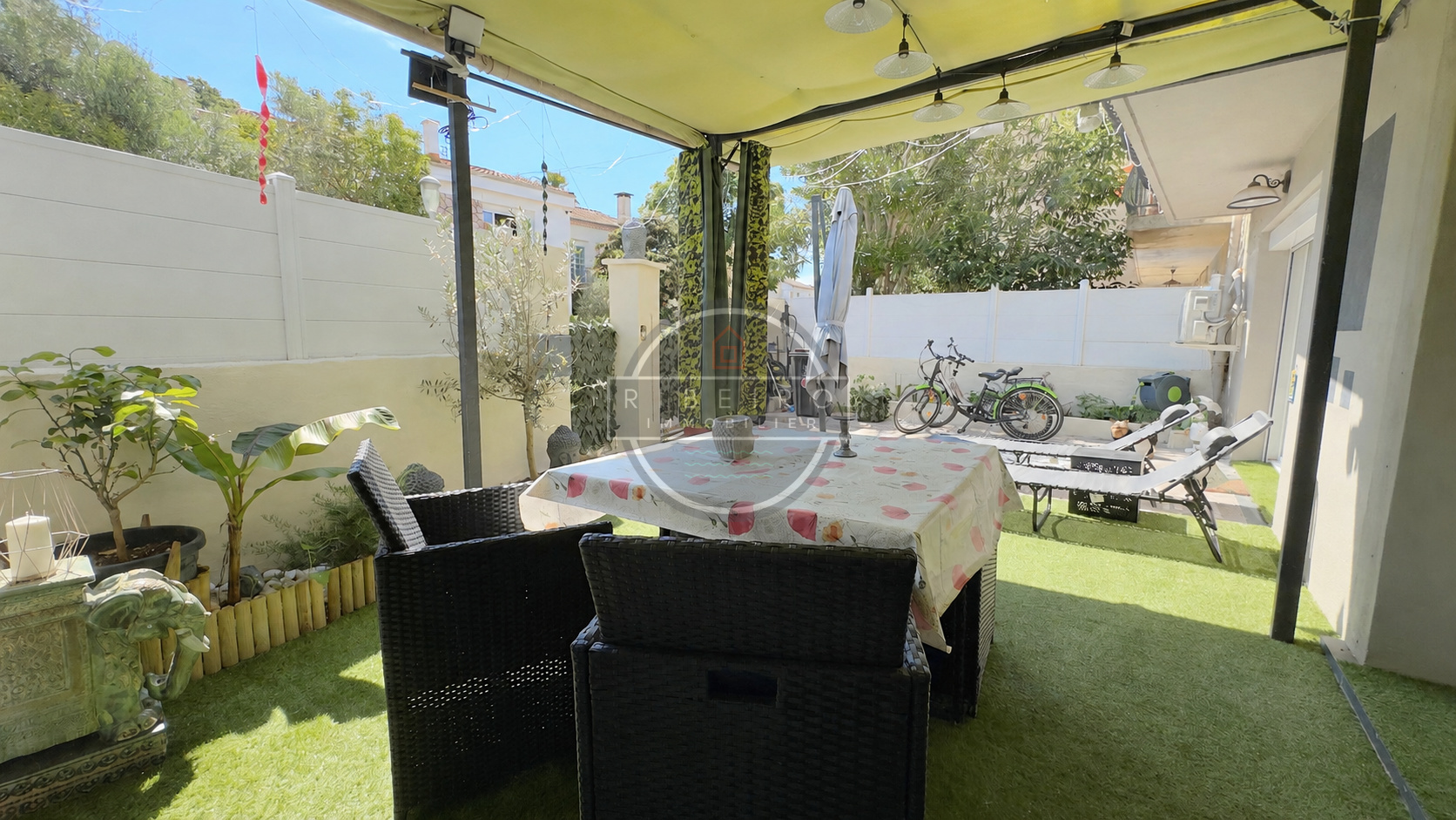 Appartement F4 de plain-pied à vendre à Agde