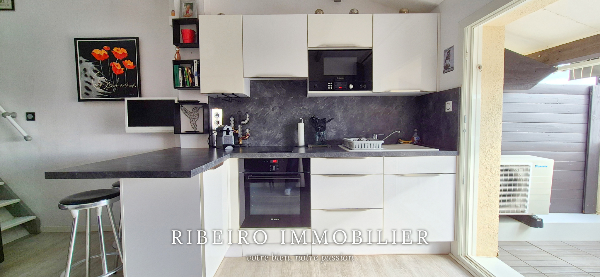 Superbe appartement, avec chambre en mezzanine, à vendre au Grau d'Agde