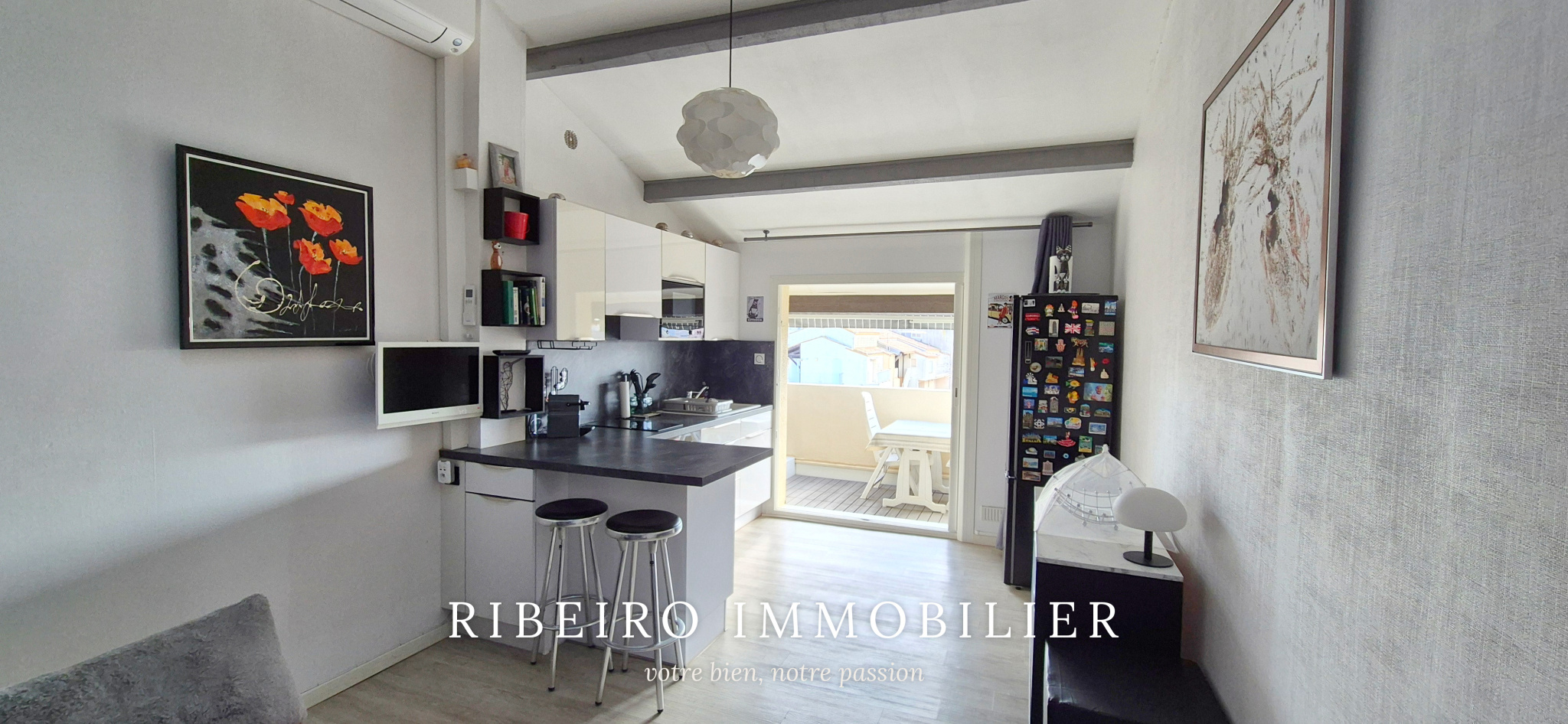 Superbe appartement, avec chambre en mezzanine, à vendre au Grau d'Agde