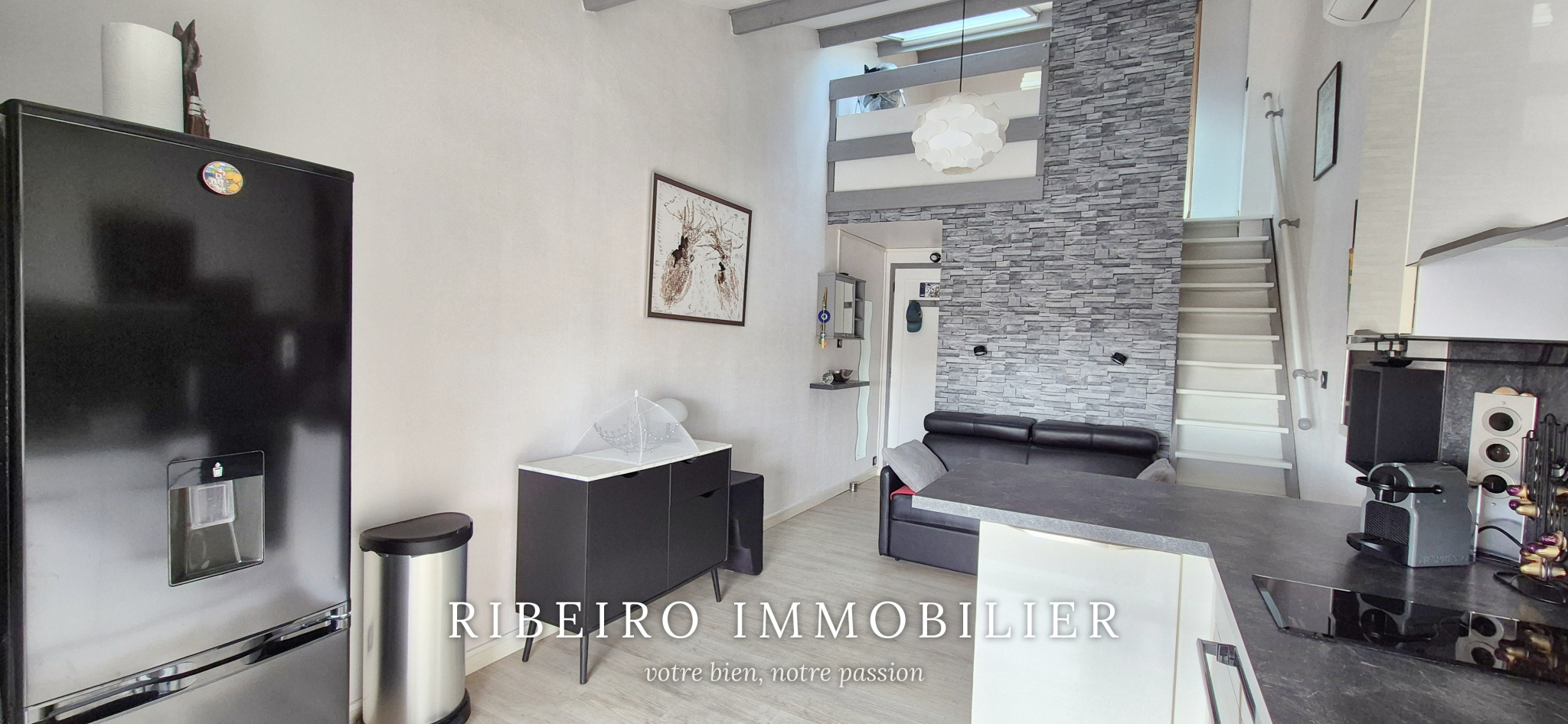 Superbe appartement, avec chambre en mezzanine, à vendre au Grau d'Agde