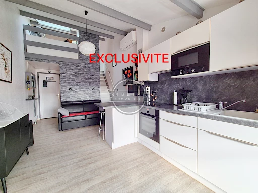 Superbe appartement, avec chambre en mezzanine, à vendre au Grau d'Agde
