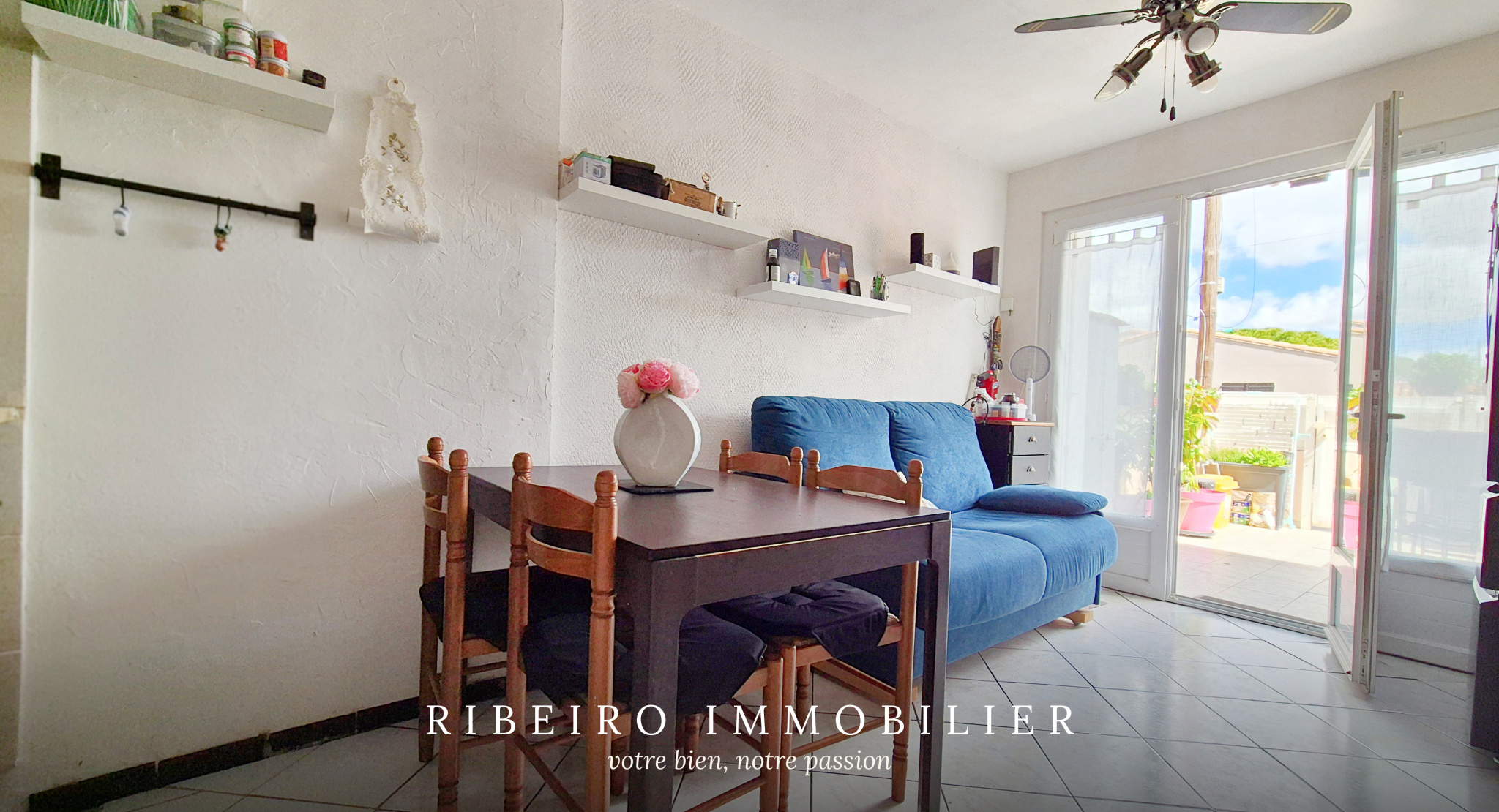 Appartement T2 plain-pied à vendre au Grau d'Agde