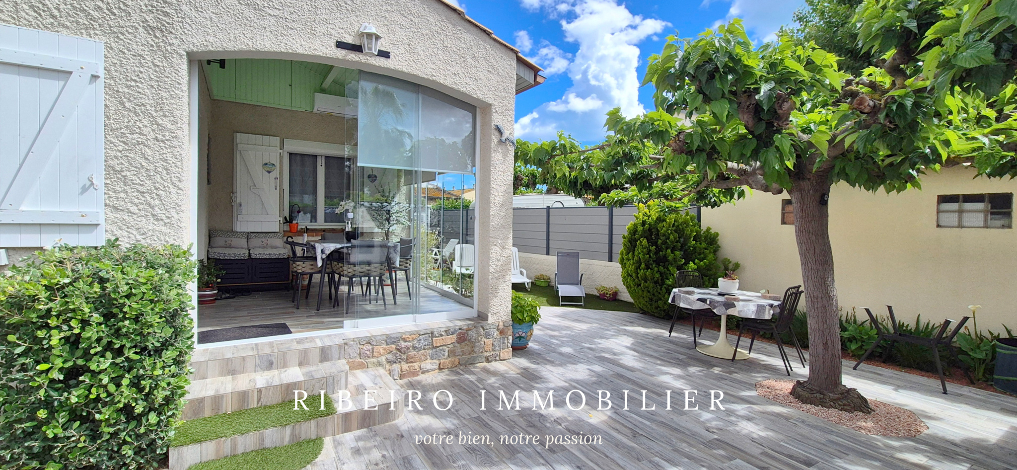 Villa T4 à vendre sur le grau d'agde à 400 mètres des plages