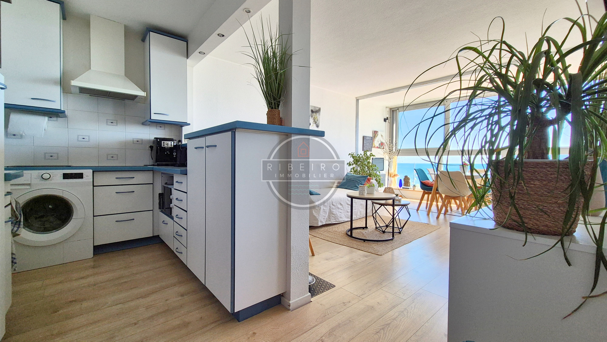 Appartement T2 vue mer à vendre au Grau d'Agde