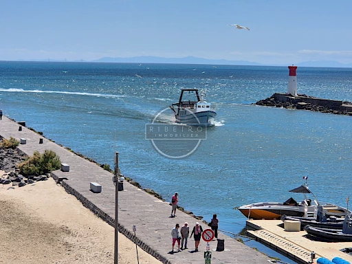 Appartement T2 vue mer à vendre au Grau d'Agde