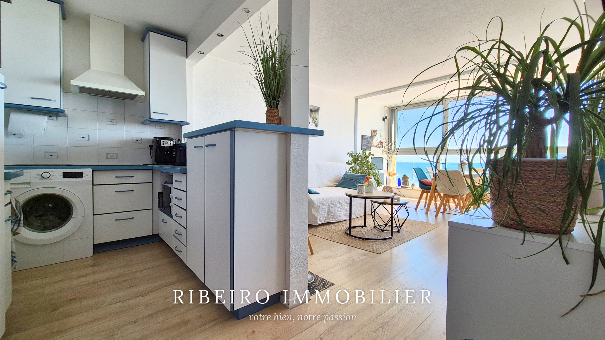 Appartement T2 vue mer à vendre au Grau d'Agde