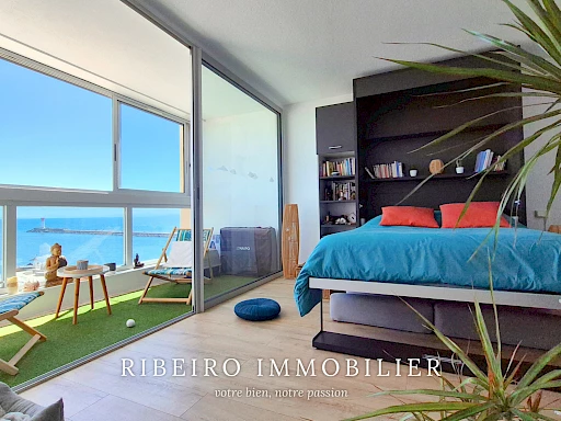 Appartement T2 vue mer à vendre au Grau d'Agde
