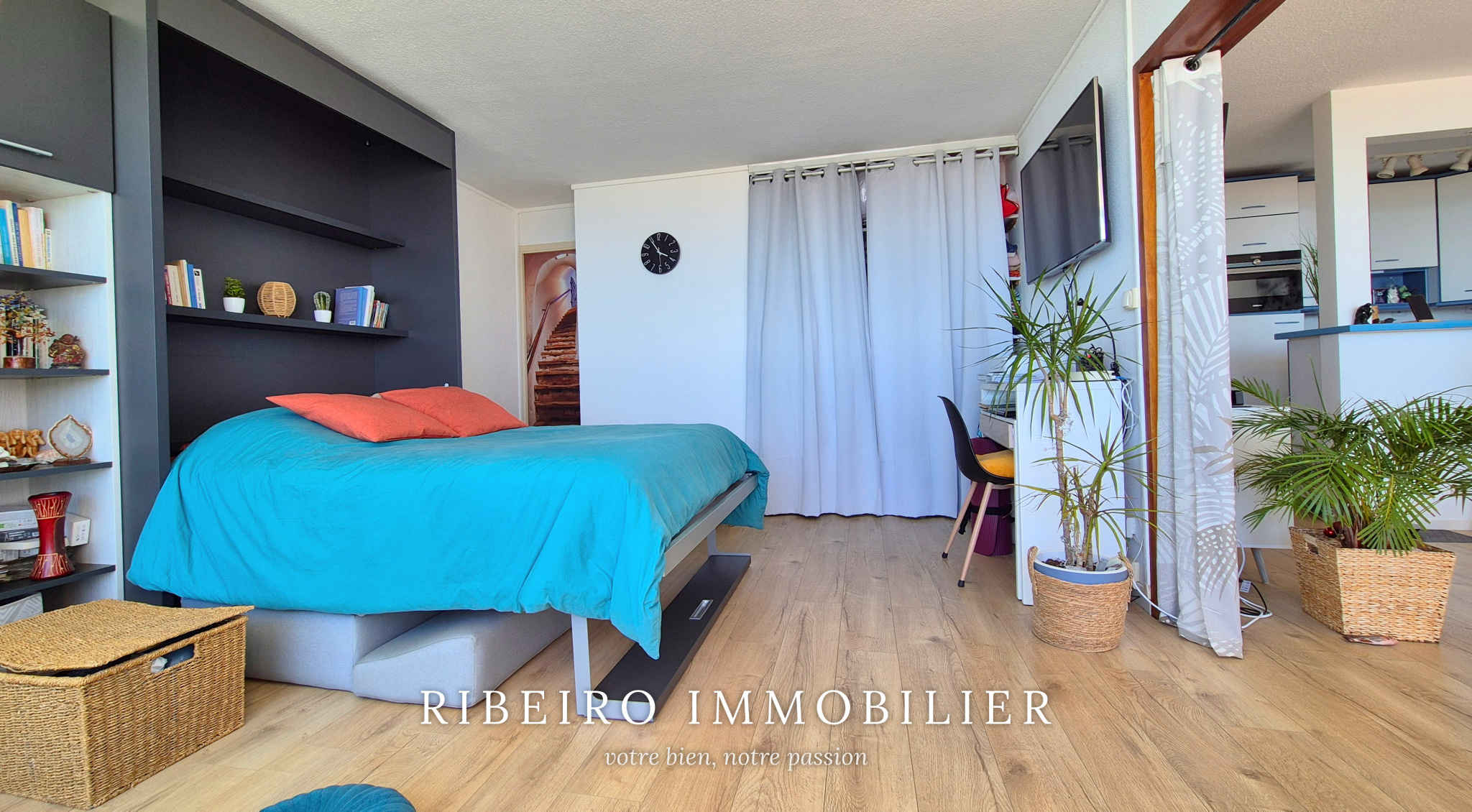 Appartement T2 vue mer à vendre au Grau d'Agde