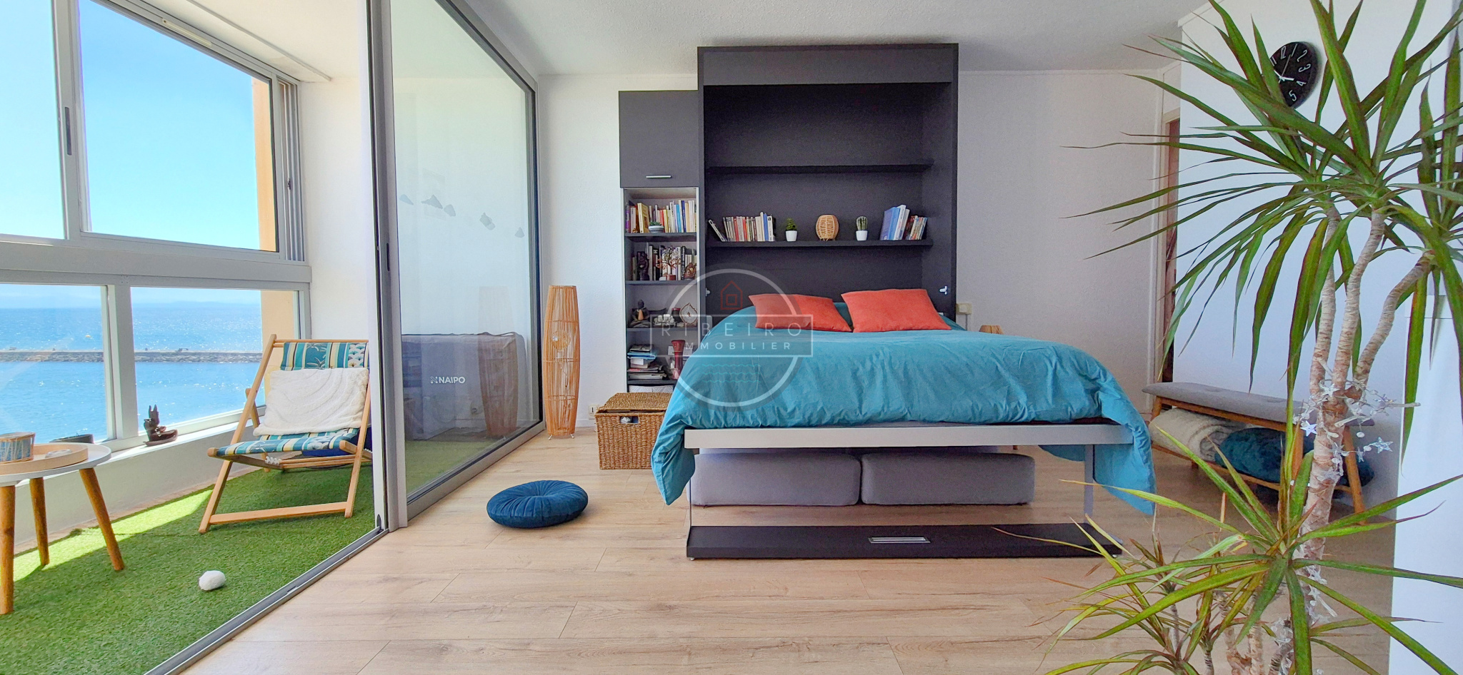 Appartement T2 vue mer à vendre au Grau d'Agde
