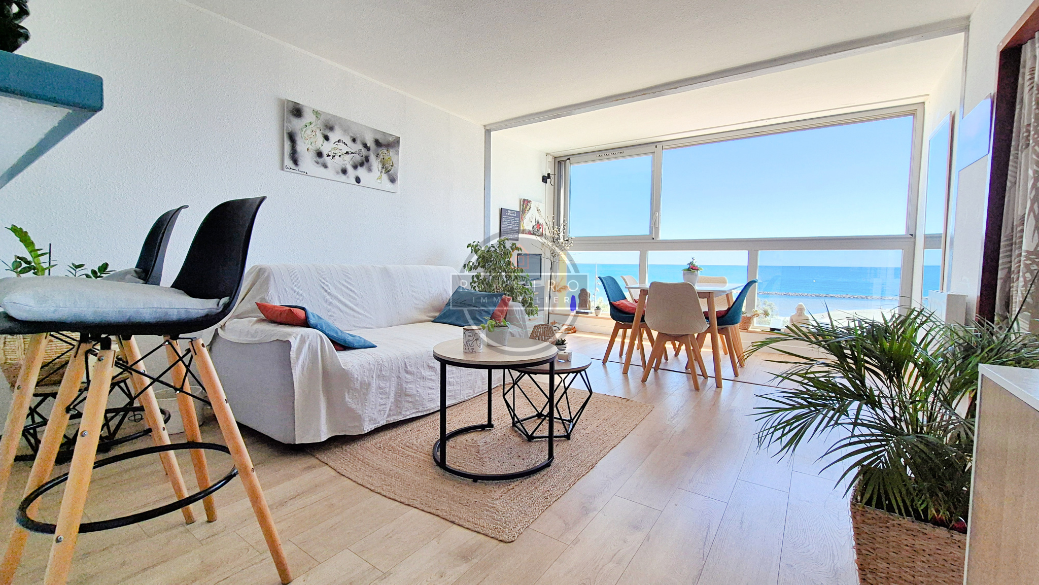 Appartement T2 vue mer à vendre au Grau d'Agde