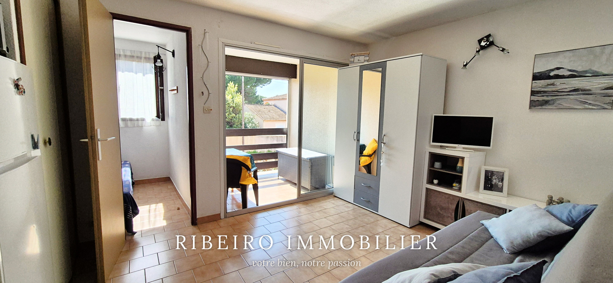 Appartement de type studio cabine à vendre au Grau d'Agde