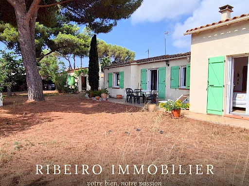 Villa 4 pièces avec dépendance au Grau d'Agde