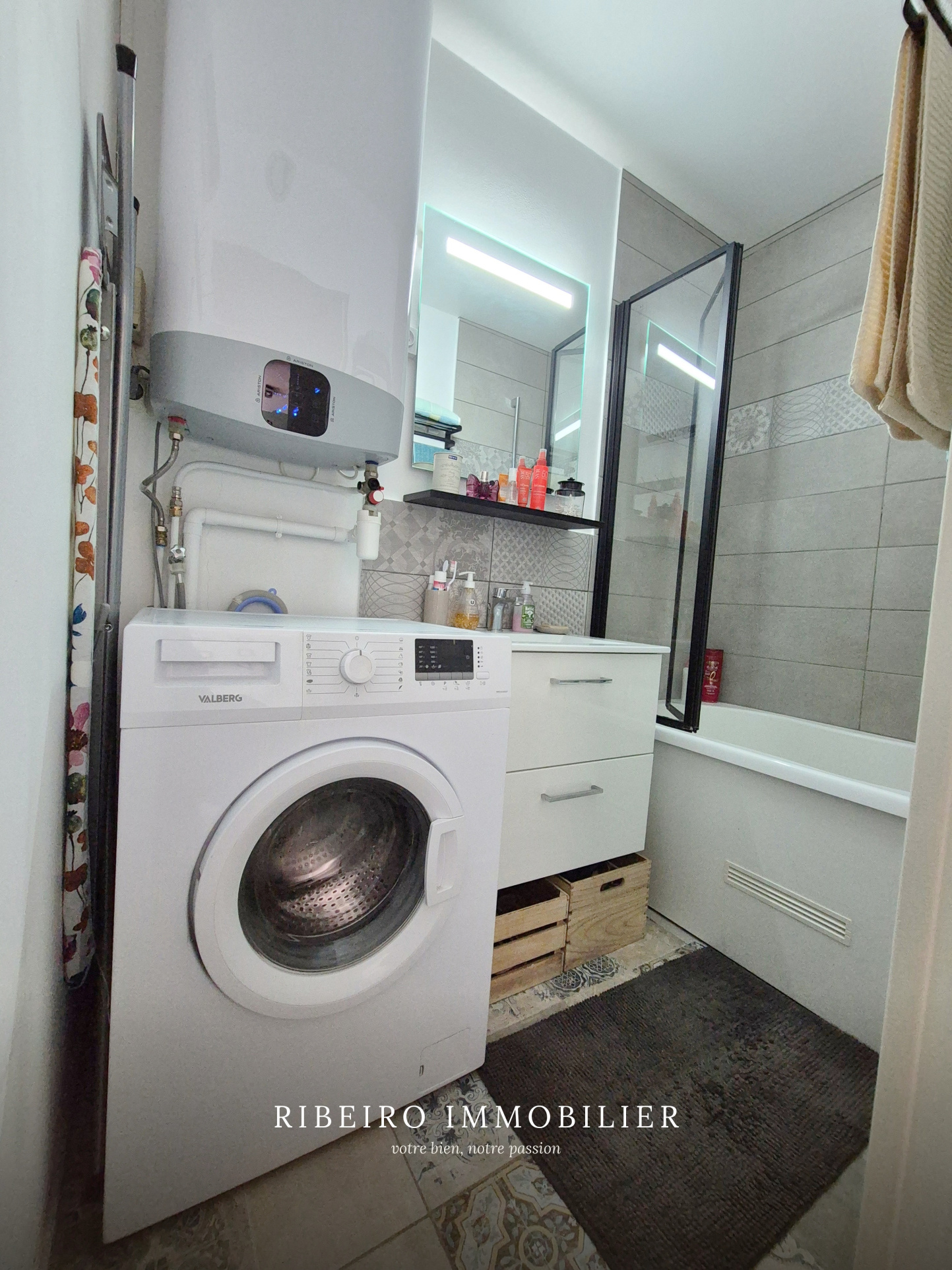 T2 + cabine en rez de chaussée à vendre au Cap d'Agde