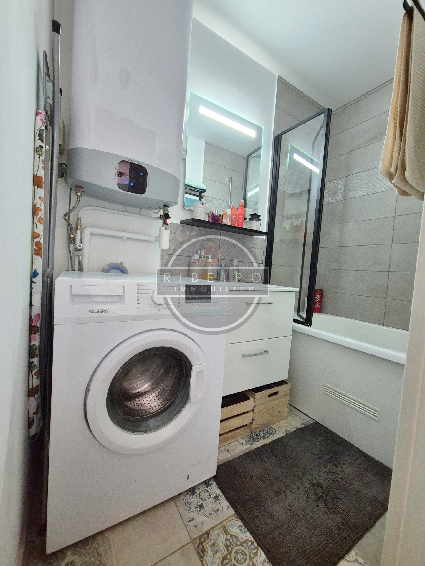 T2 + cabine en rez de chaussée à vendre au Cap d'Agde