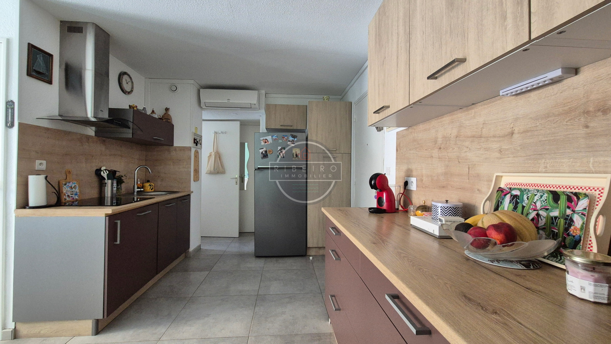 T2 + cabine en rez de chaussée à vendre au Cap d'Agde