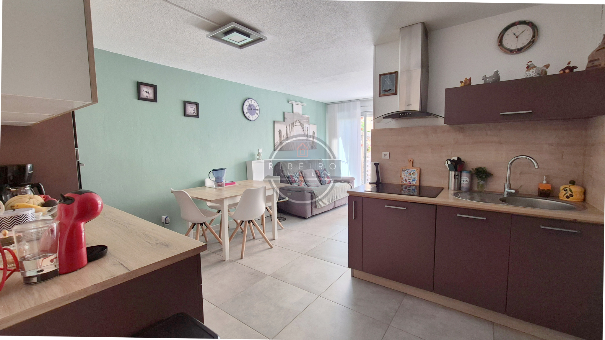T2 + cabine en rez de chaussée à vendre au Cap d'Agde