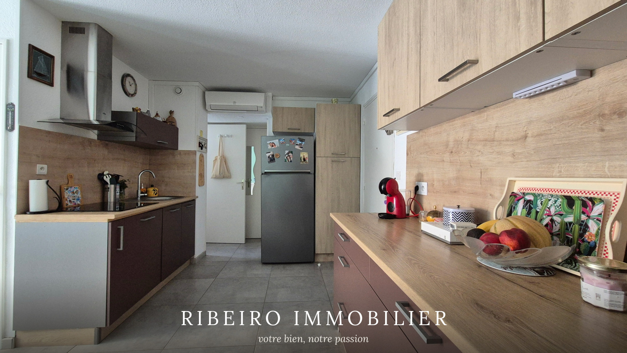 T2 + cabine en rez de chaussée à vendre au Cap d'Agde