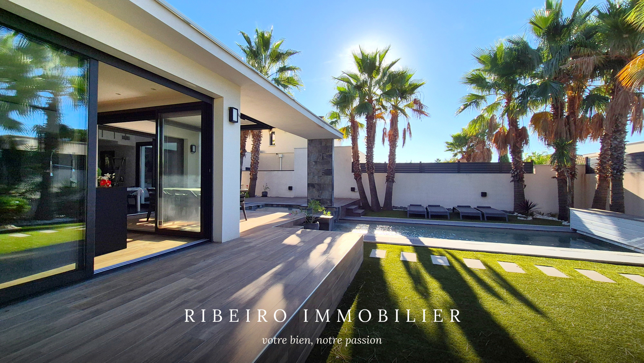 Villa d'architecte à vendre au Grau d'Agde