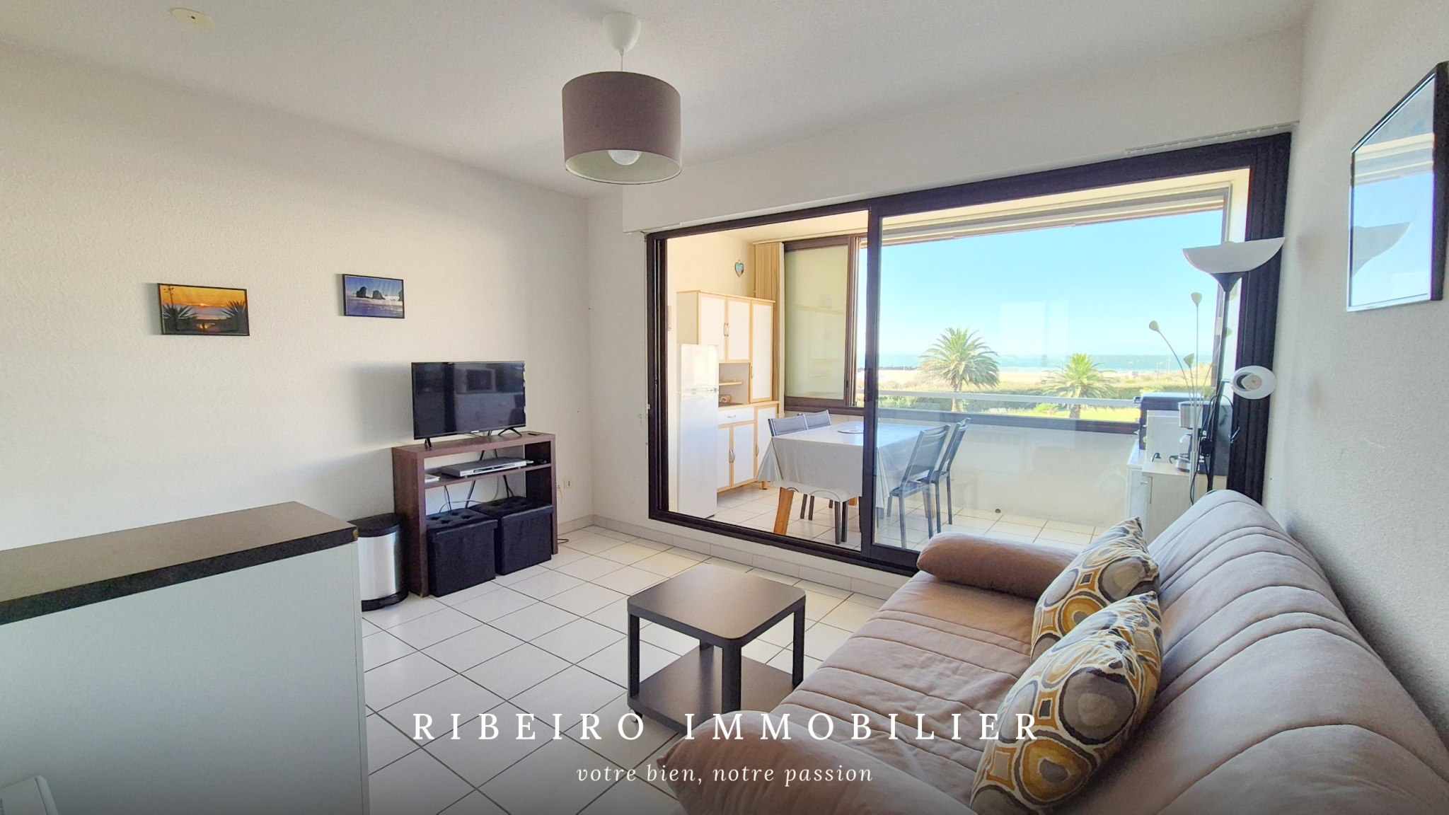 Appartement vue mer à vendre — Rochelongue, Cap d'Agde