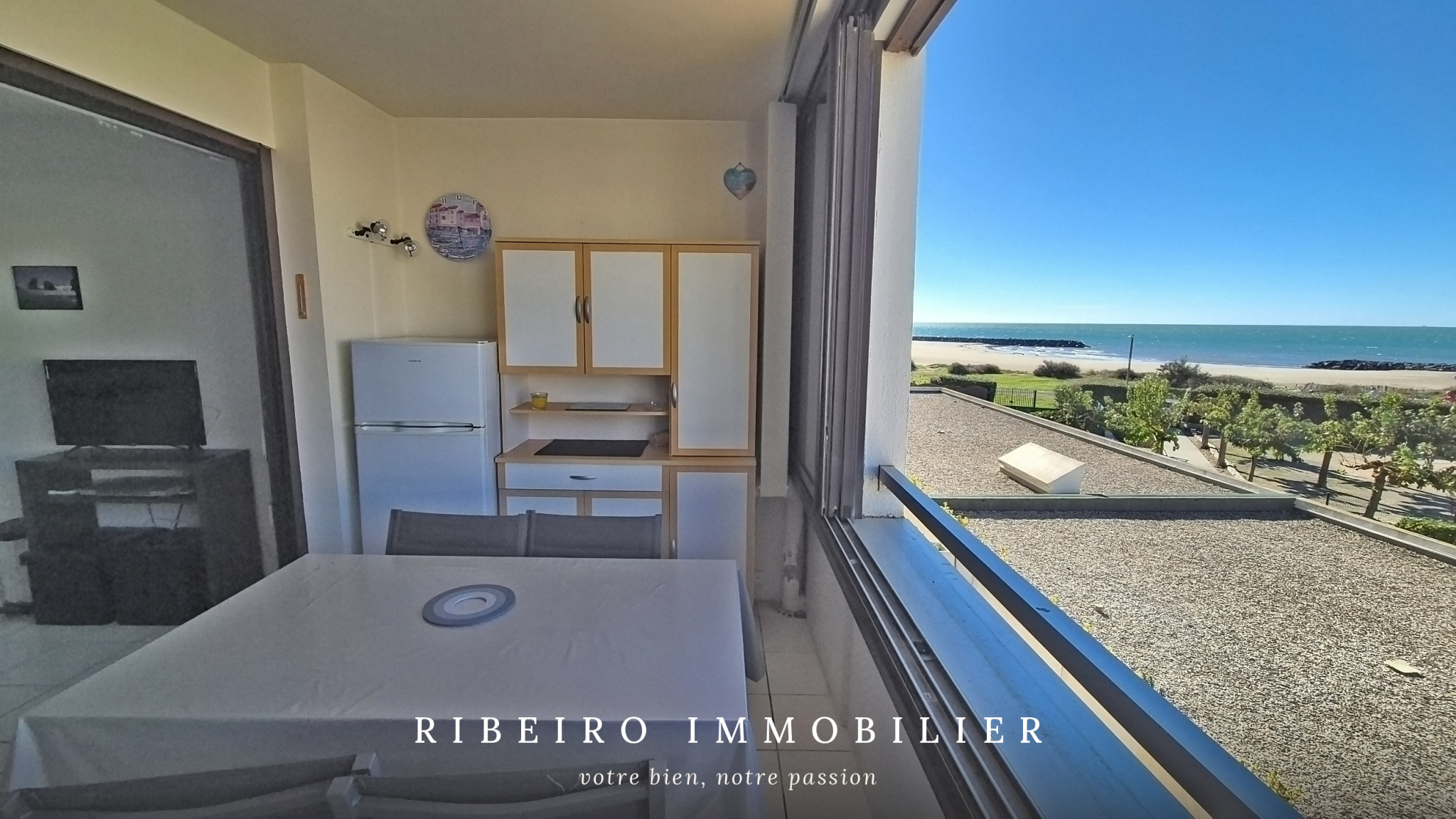 Appartement vue mer à vendre — Rochelongue, Cap d'Agde
